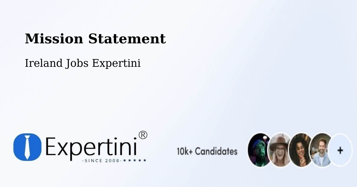 Mission Statement - Ireland Jobs Expertini